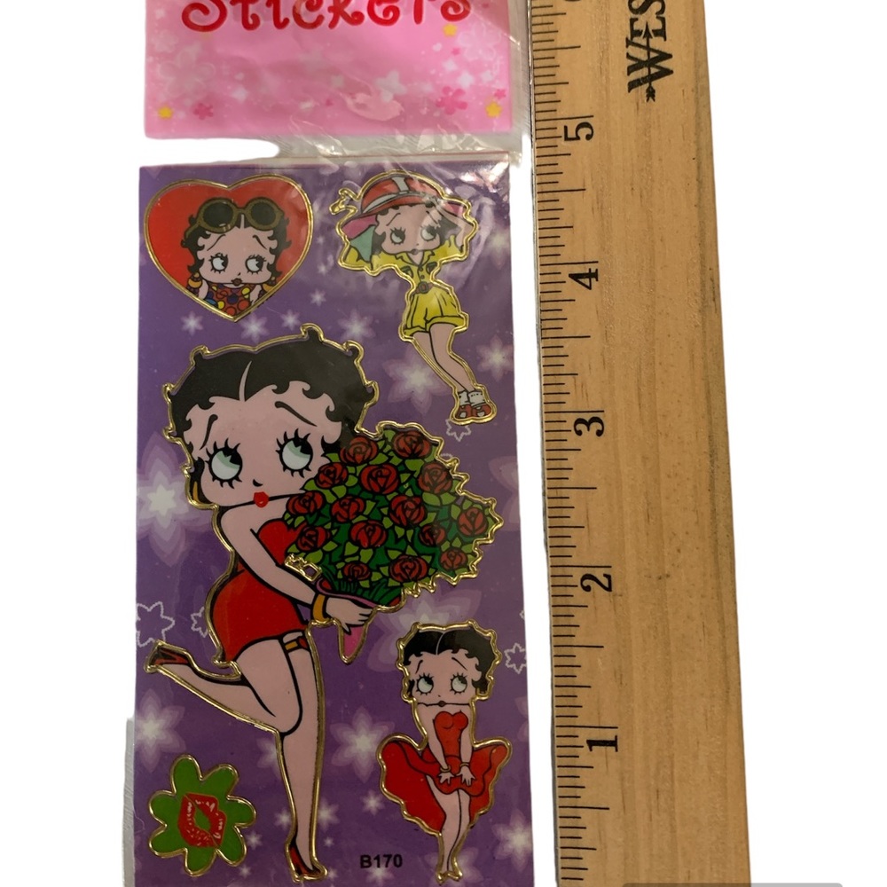 🌸.   Betty Boop sticker sheets - Picture 2 of 4
